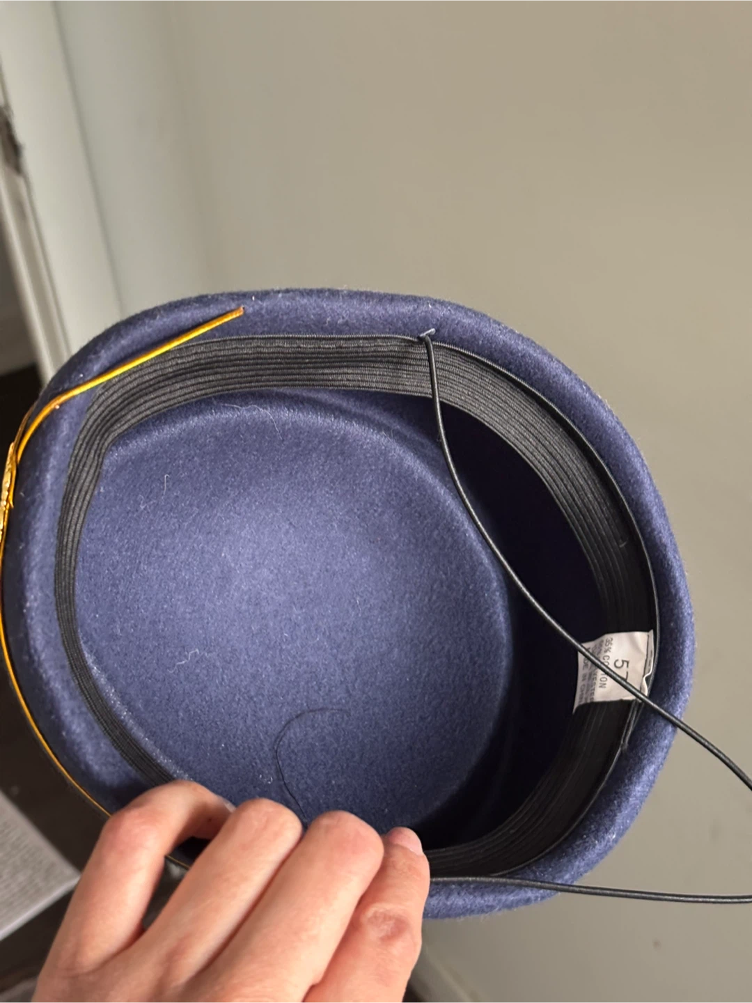 Navy Stewardess Hat, Size 57 - photo 3
