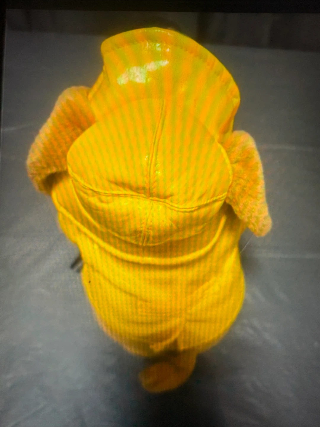 Peluche vintage chien avec parapluie - photo 4