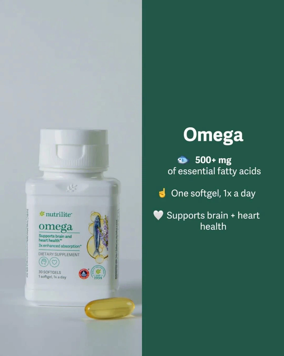 Nutrilite Advanced Omega Dietary Supplement - photo 4