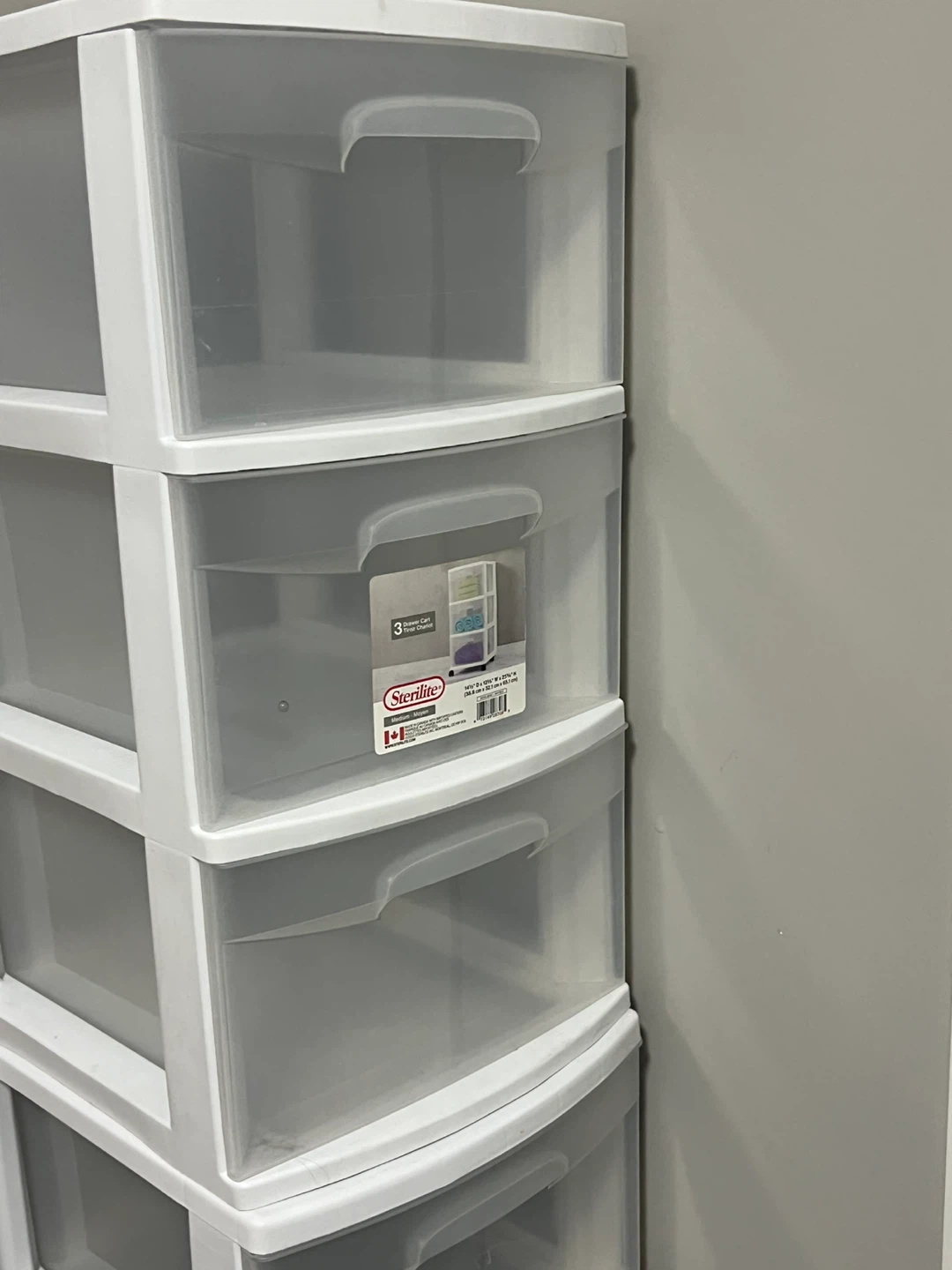Sterlite 3 Drawer Organizer 2 pair - photo 2
