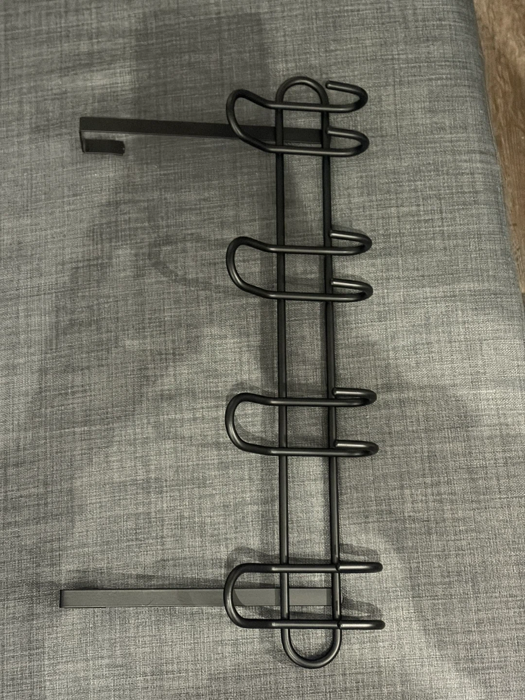 Moving sale ❗️Black Metal Over-the-Door Hook Rack - photo 2