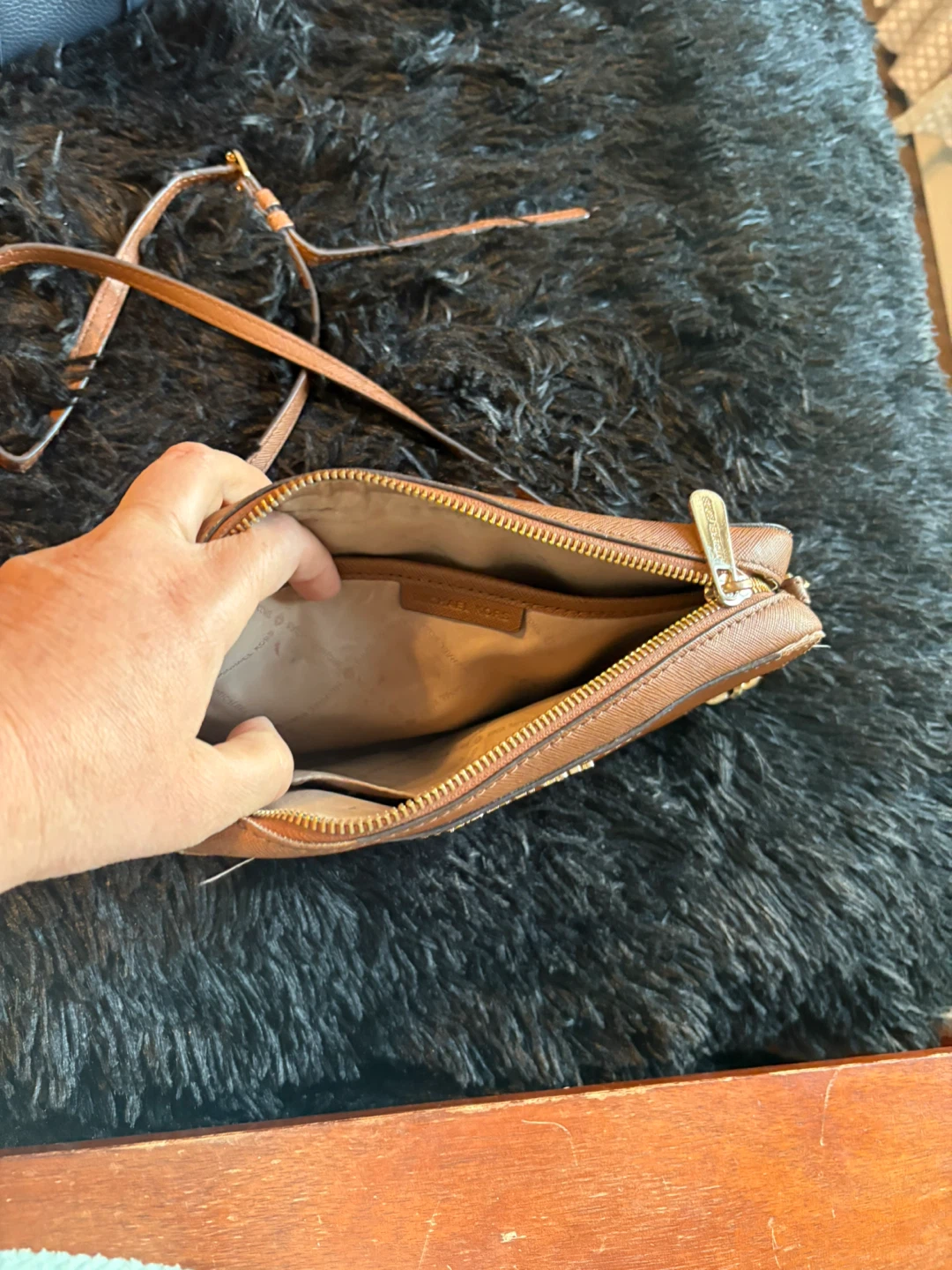 Michael Kors Brown Leather Crossbody Bag - photo 3