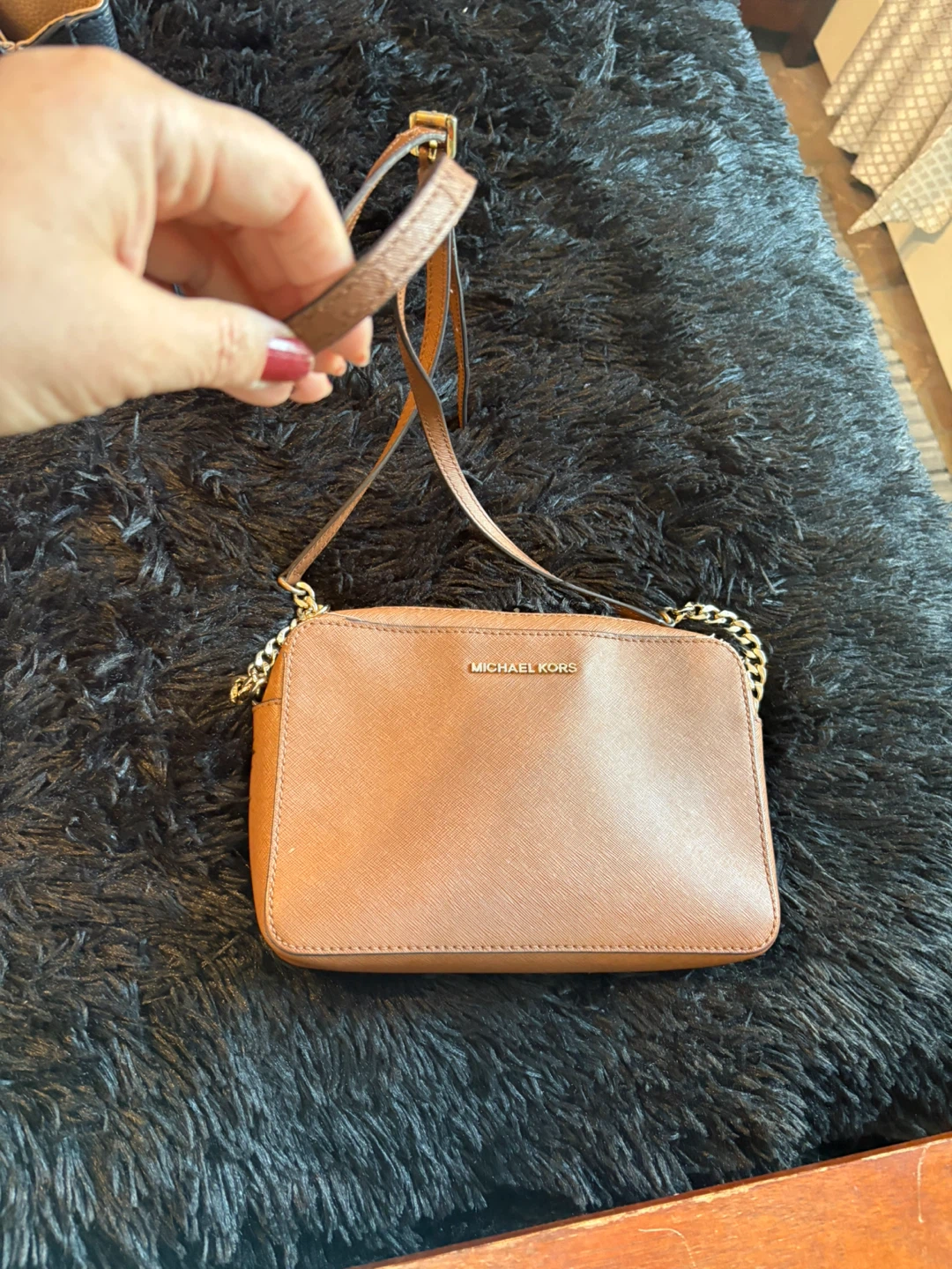 Michael Kors Brown Leather Crossbody Bag - photo 4