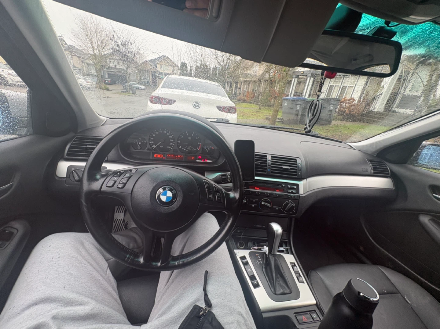 Silver BMW 3 Series Sedan