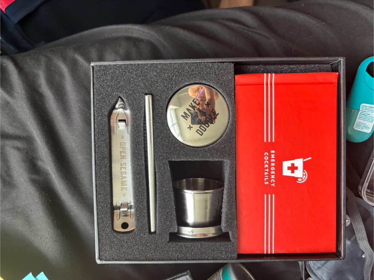 Brass Monkey “In The Event Of Sobriety" Emergency Cocktail Kit - photo 4