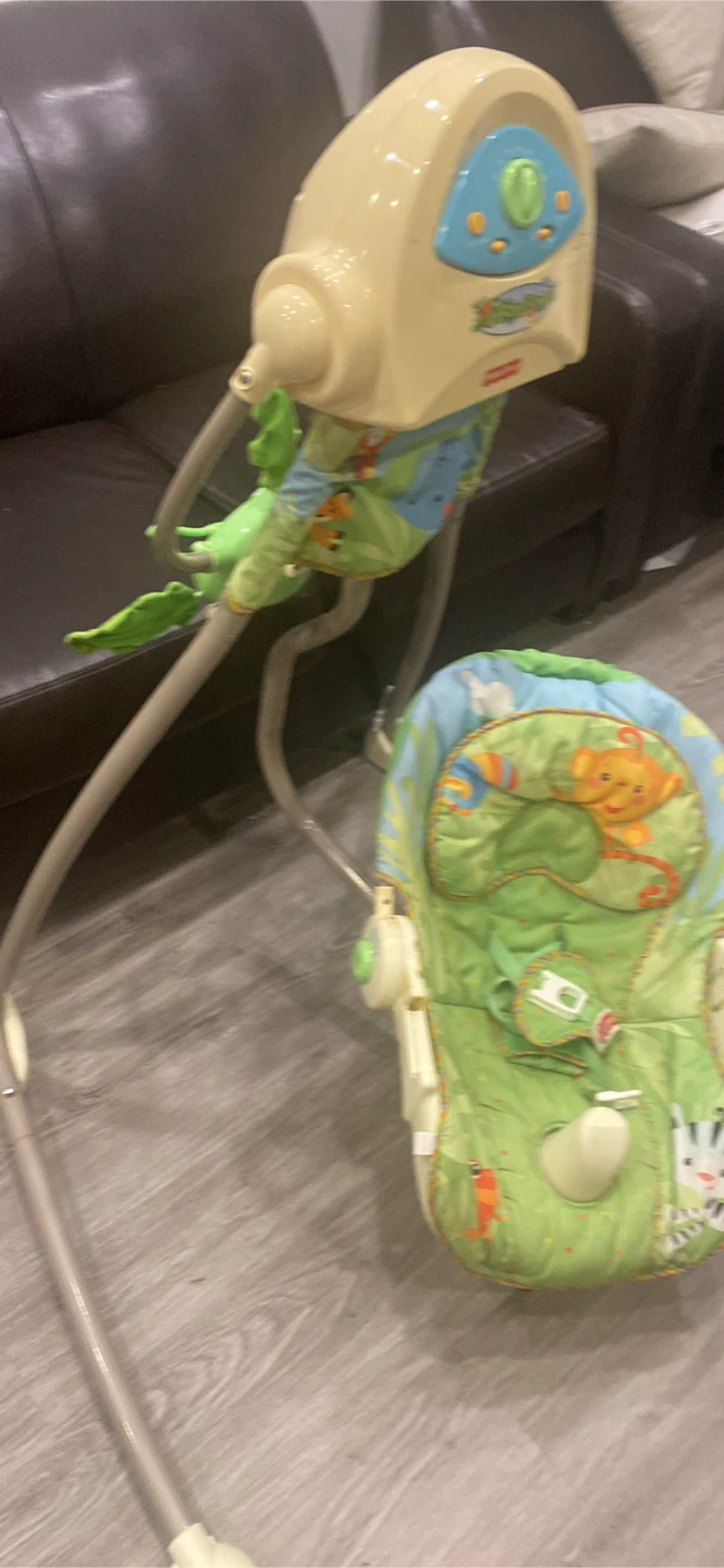 Fisher-Price Rainforest Baby Swing - photo 3