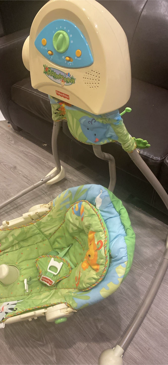 Fisher-Price Rainforest Baby Swing - photo 2