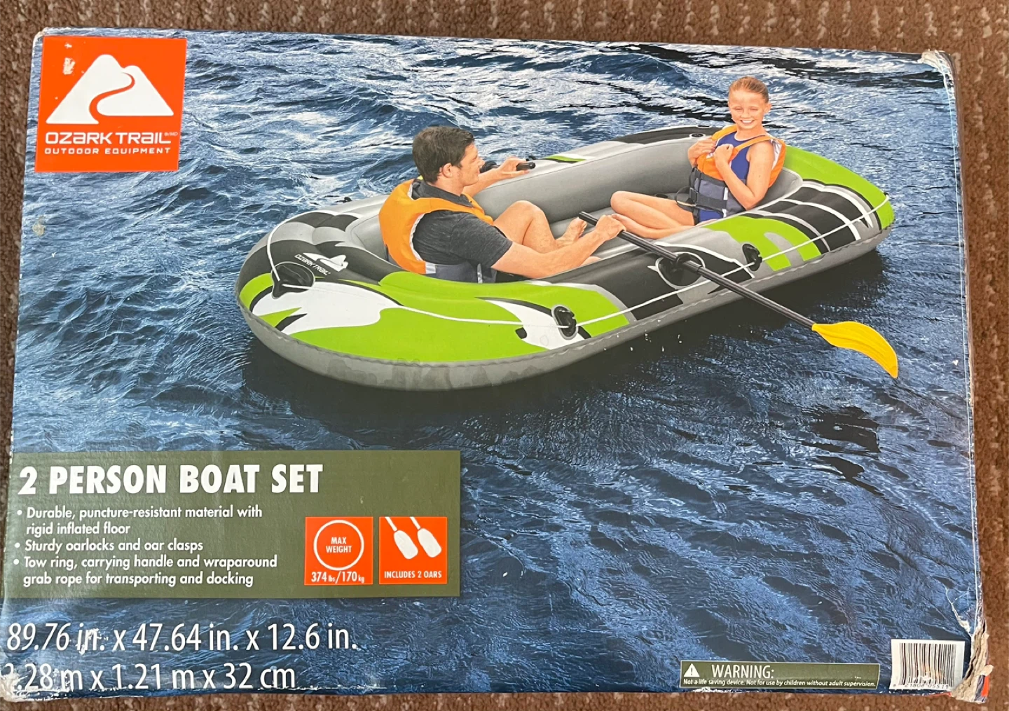 Ozark Trail 2 Person Boat Set