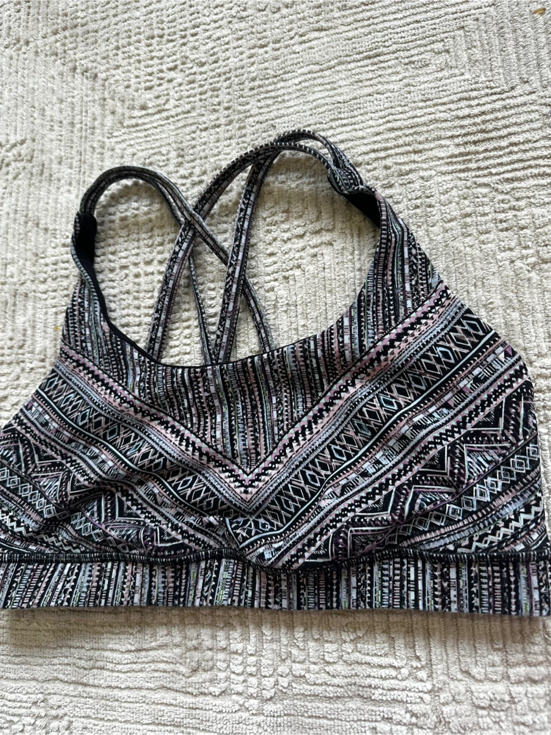 Lululemon Geometric Print Strappy Back - photo 2