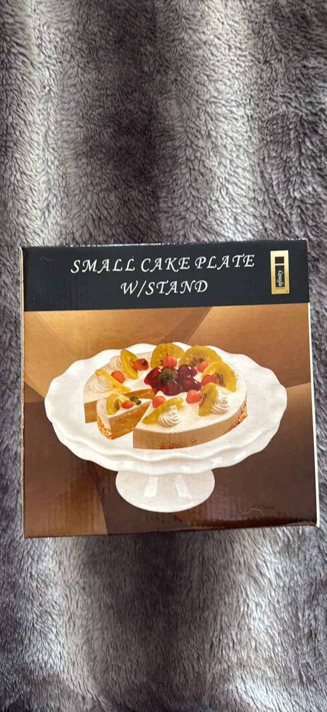 Small Cake Plate with Stand