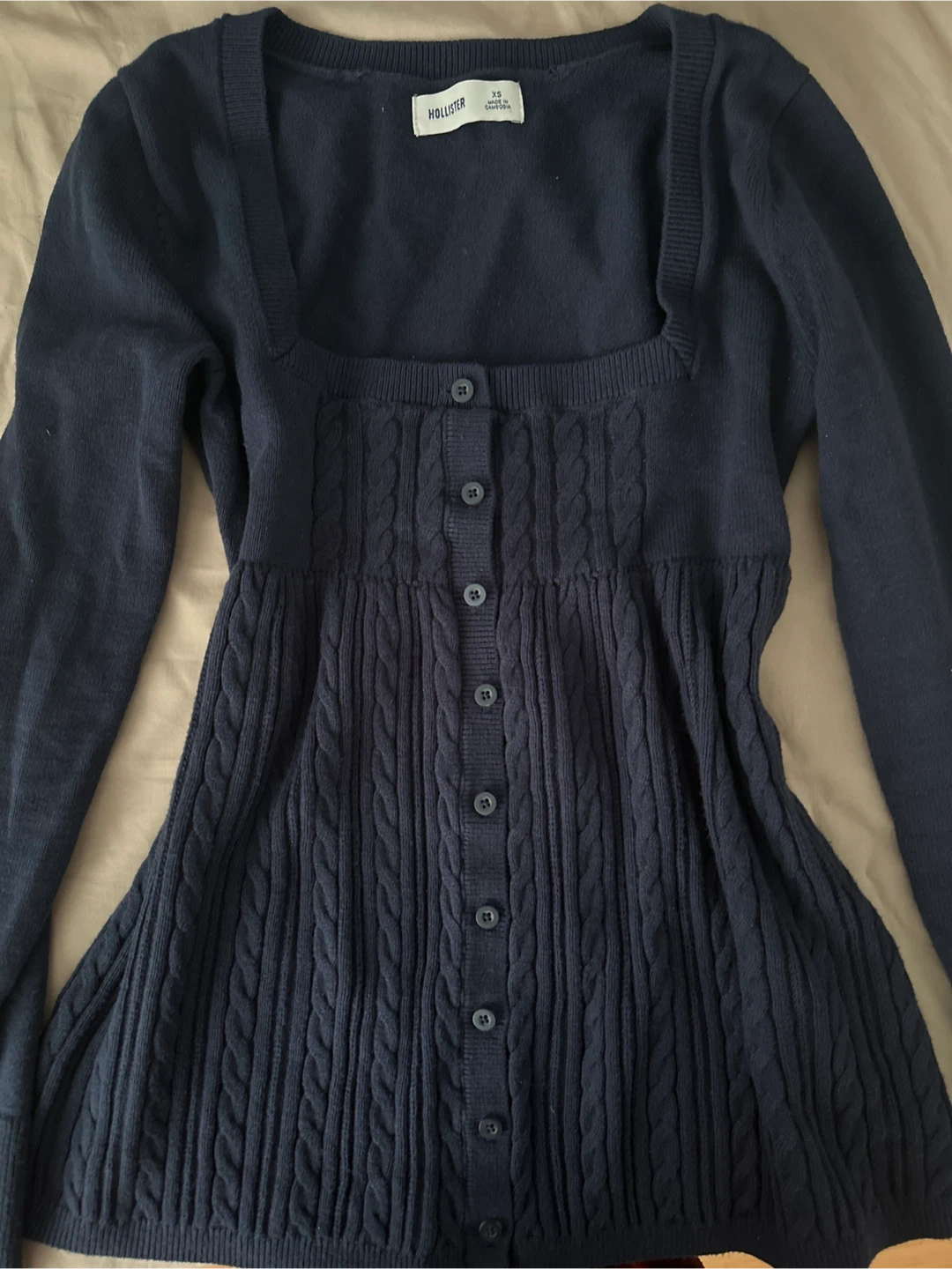 Hollister babydoll top