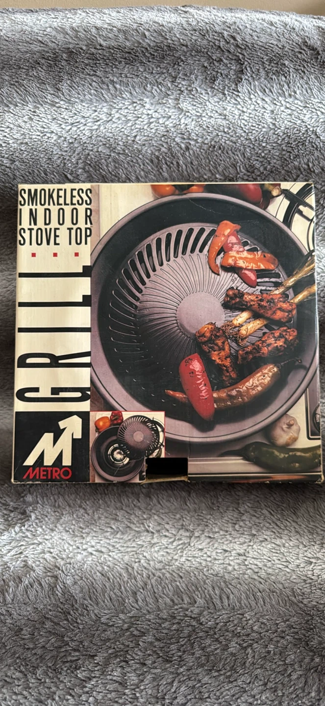 Metro Smokeless Indoor Stove Top Grill