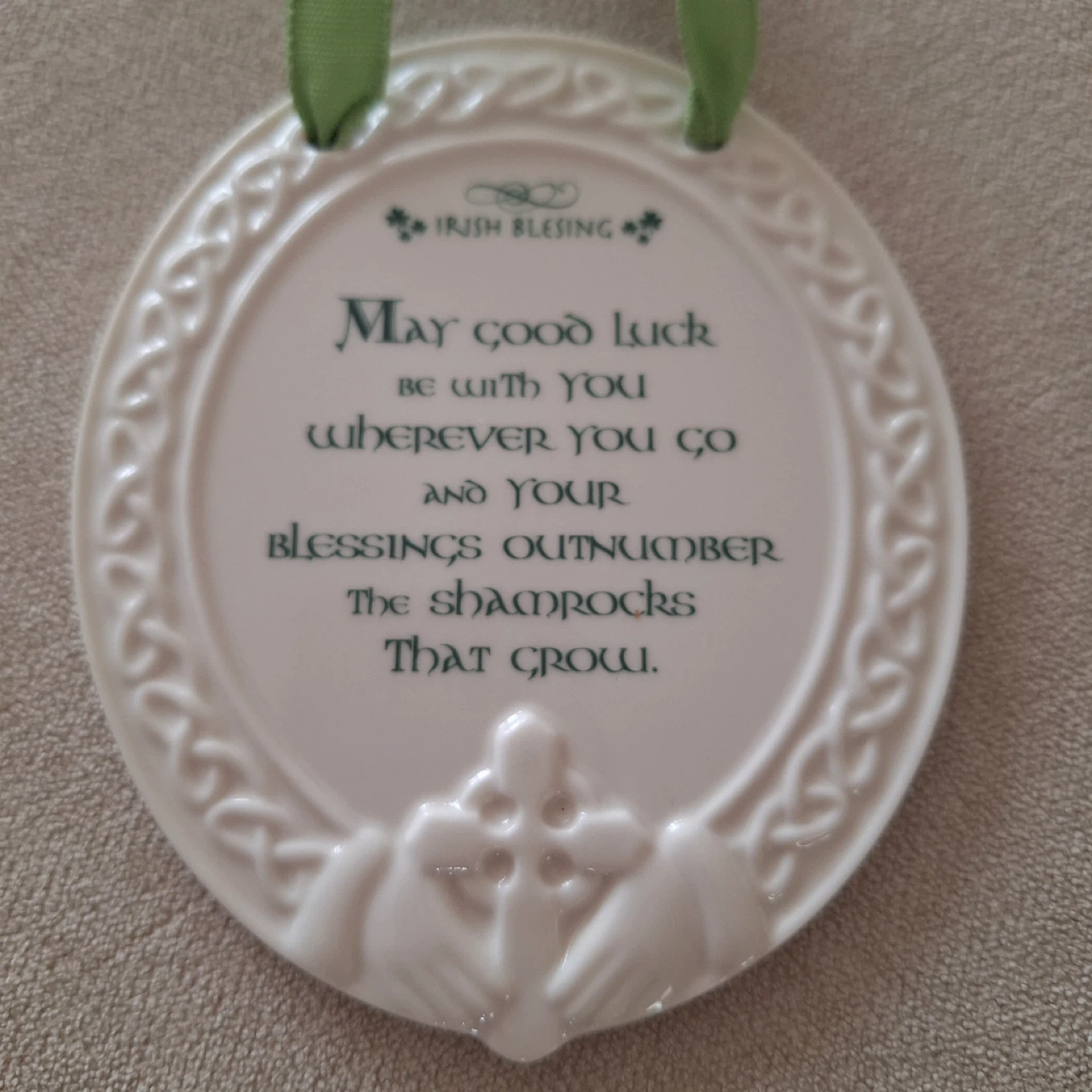 St. Patrick's Collection Irish Blessing Plaque - photo 2