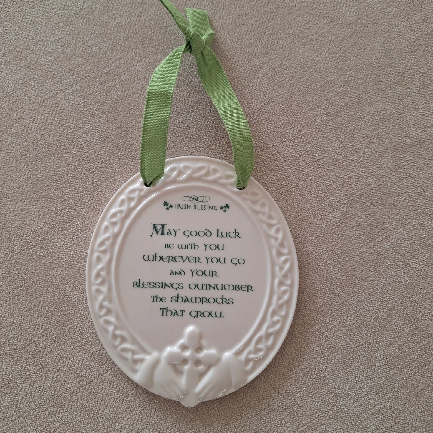 St. Patrick's Collection Irish Blessing Plaque