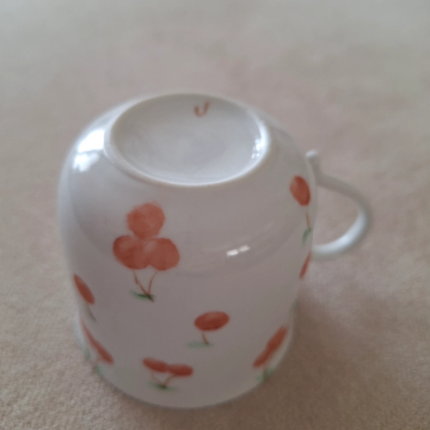 Cherry Pattern Teacup and Saucer Set - photo 5