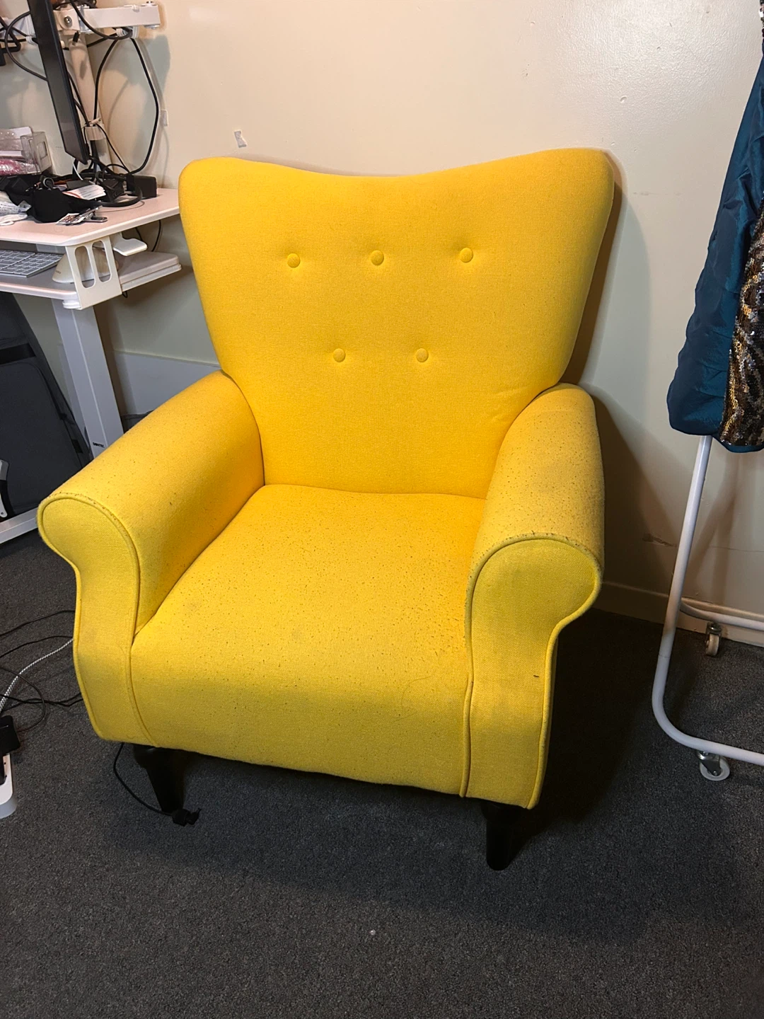 Yellow Arm Chair