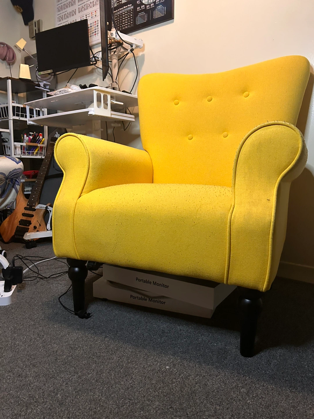 Yellow Arm Chair - photo 2