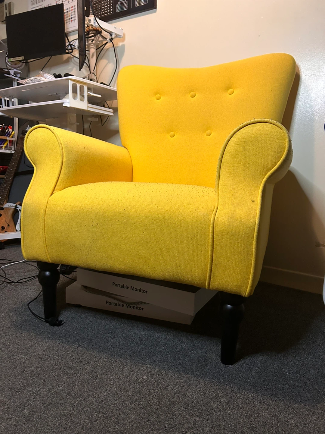 Yellow Arm Chair - photo 3