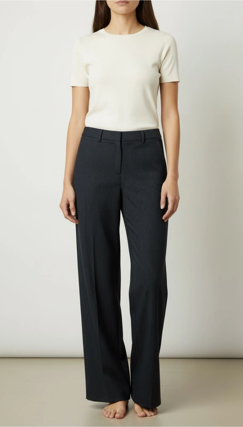 Women's Striped Dress Pants (size M)