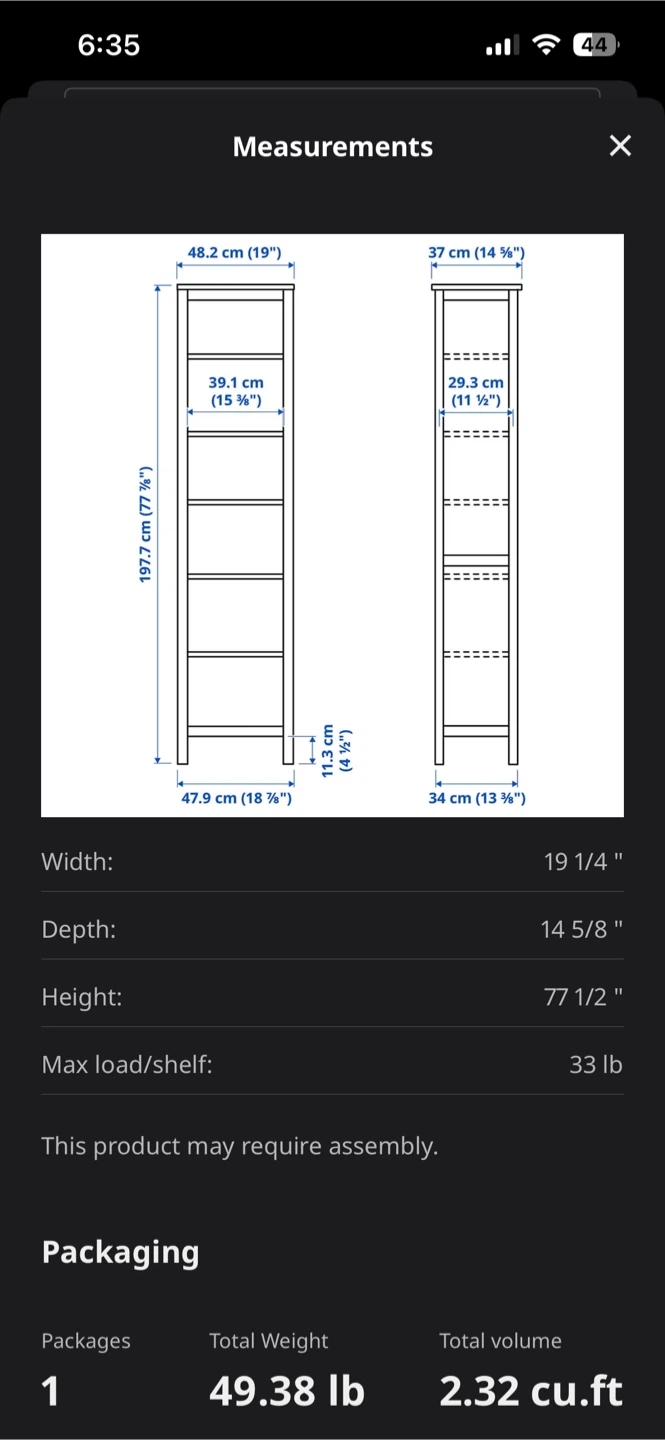 White IKEA Hemnes tall cabinet with door, half glass - photo 2