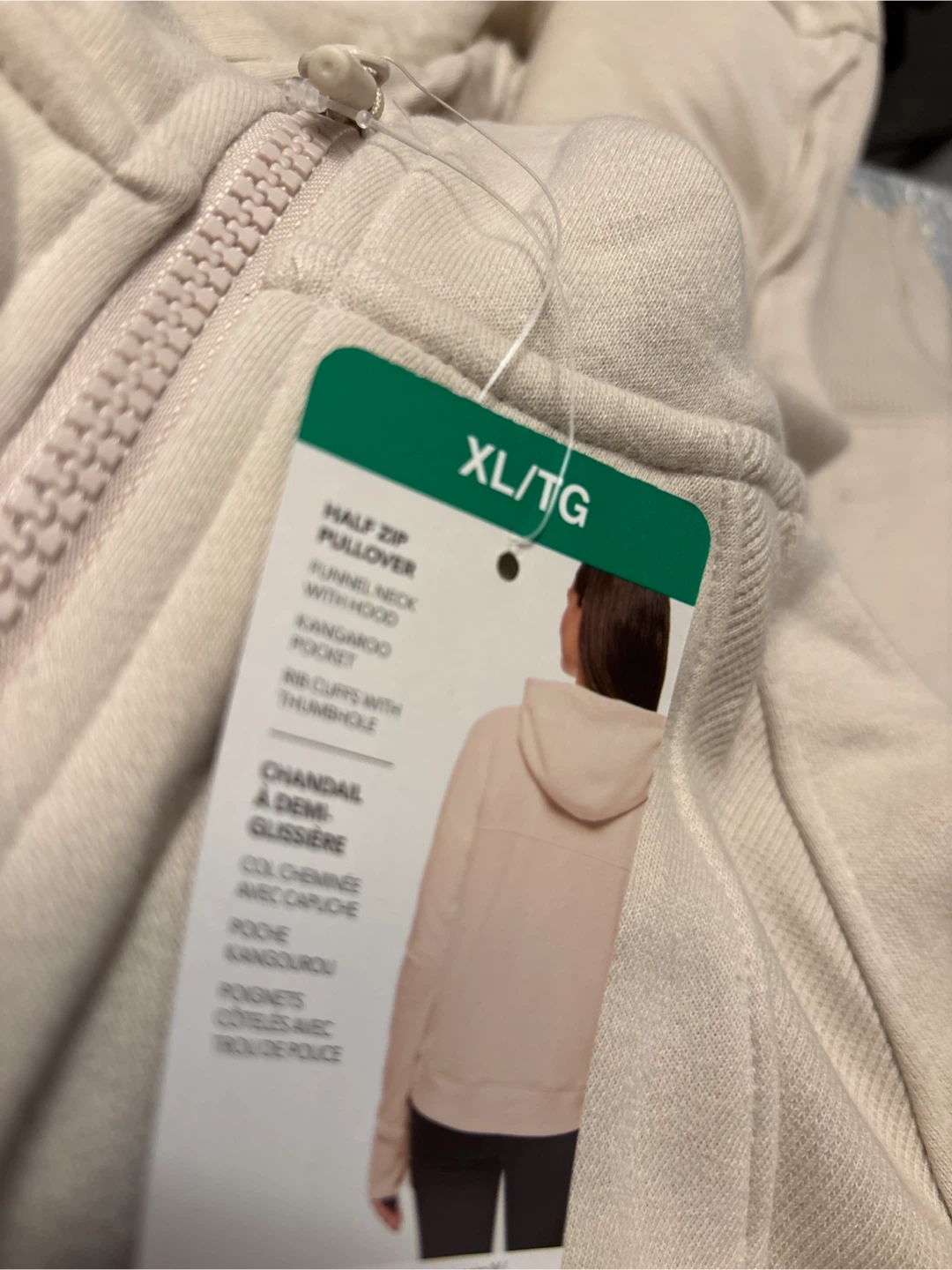 Ladies Lole Half Zip Pullover Hoodie XL/TG - photo 3