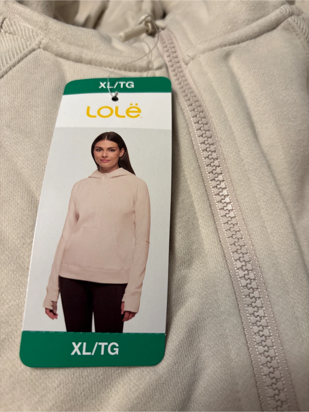 Ladies Lole Half Zip Pullover Hoodie XL/TG - photo 2
