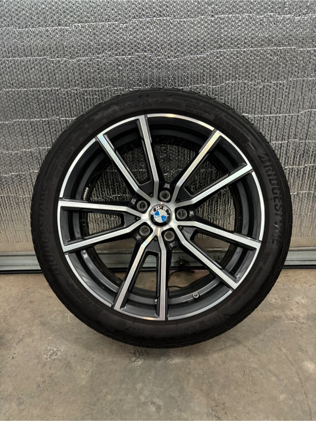 Oem BMW rim and tire package - 18 inch 5x112 - photo 2