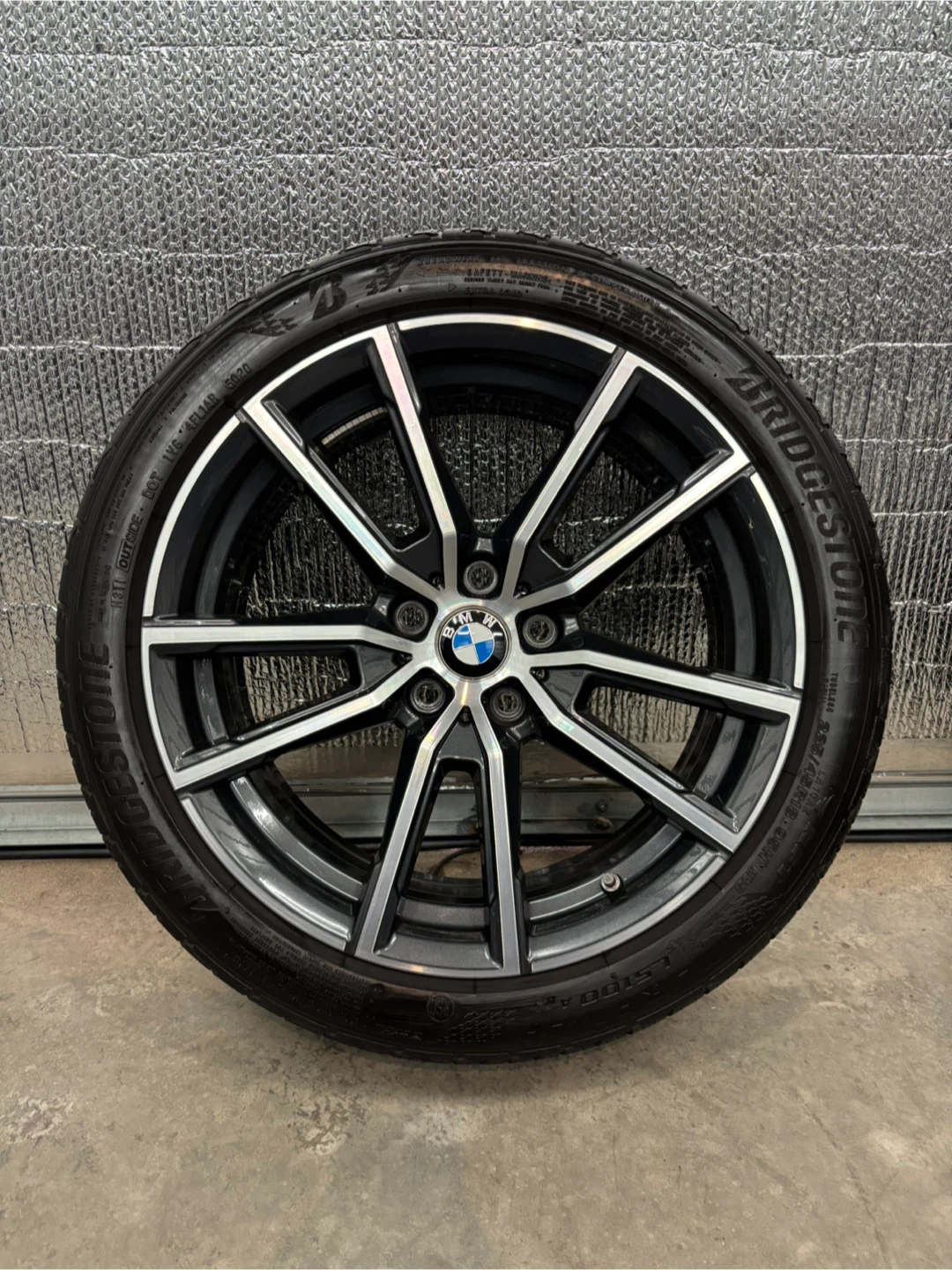 Oem BMW rim and tire package - 18 inch 5x112 - photo 3