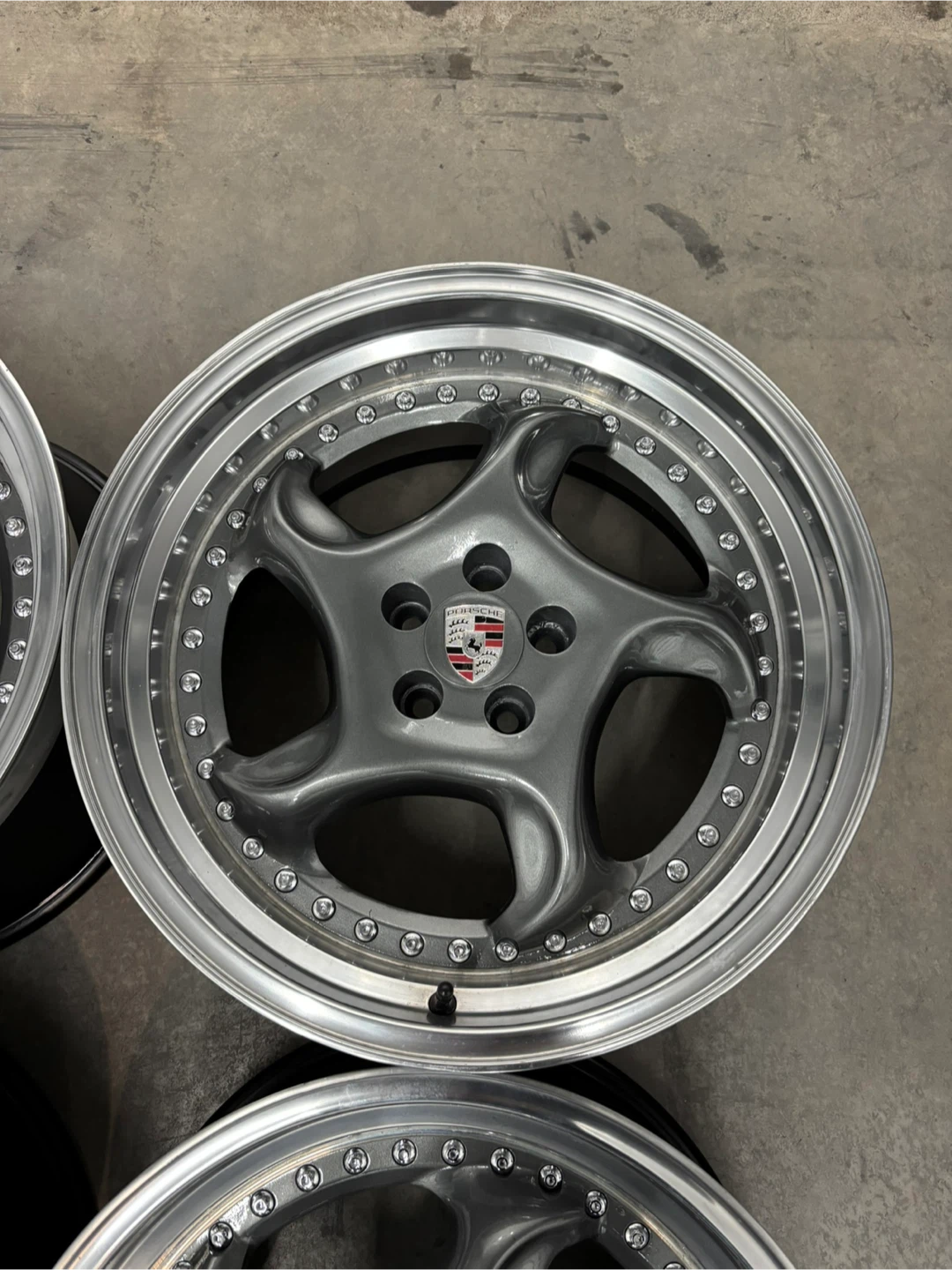 Replica Porsche style wheels staggered - 18 inch 5x100 - photo 3
