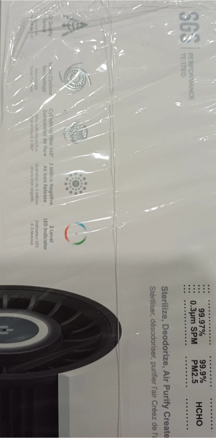 GEKO Gear CYCLONE O2 HEPA 13 Cordless Air Purifier - photo 4