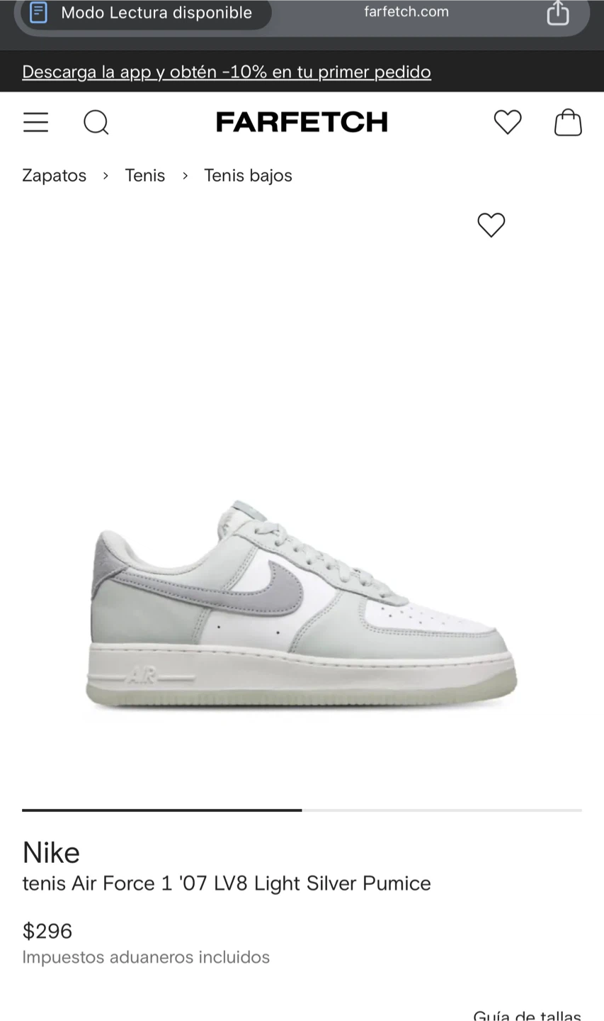 Nike Air Force 1 '07 LV8 Light Silver Pumice Sneakers