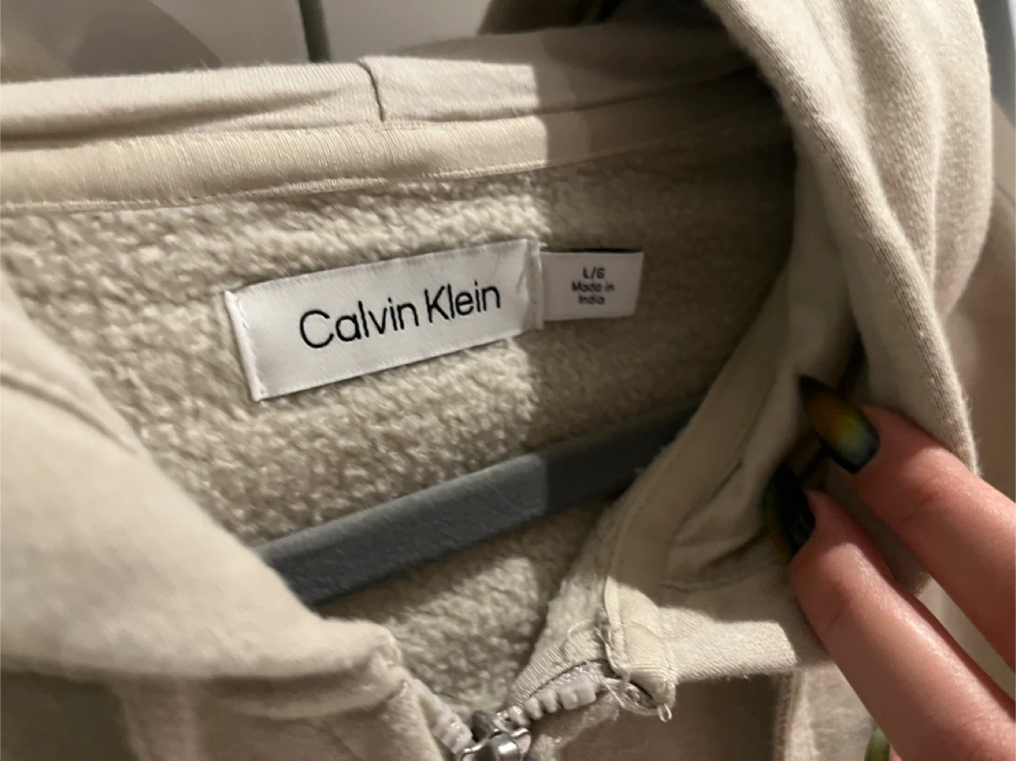 Calvin Klein Zip-Up Hoodie - photo 3