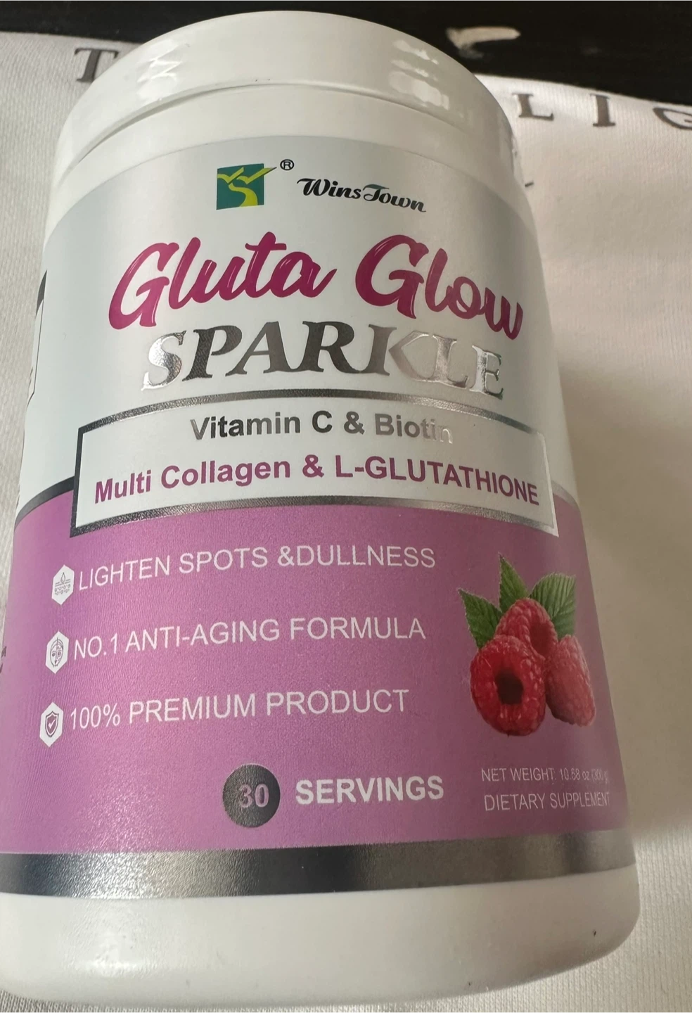 WinsTown Gluta Glow Sparkle Dietary Supplement - 30 Servings