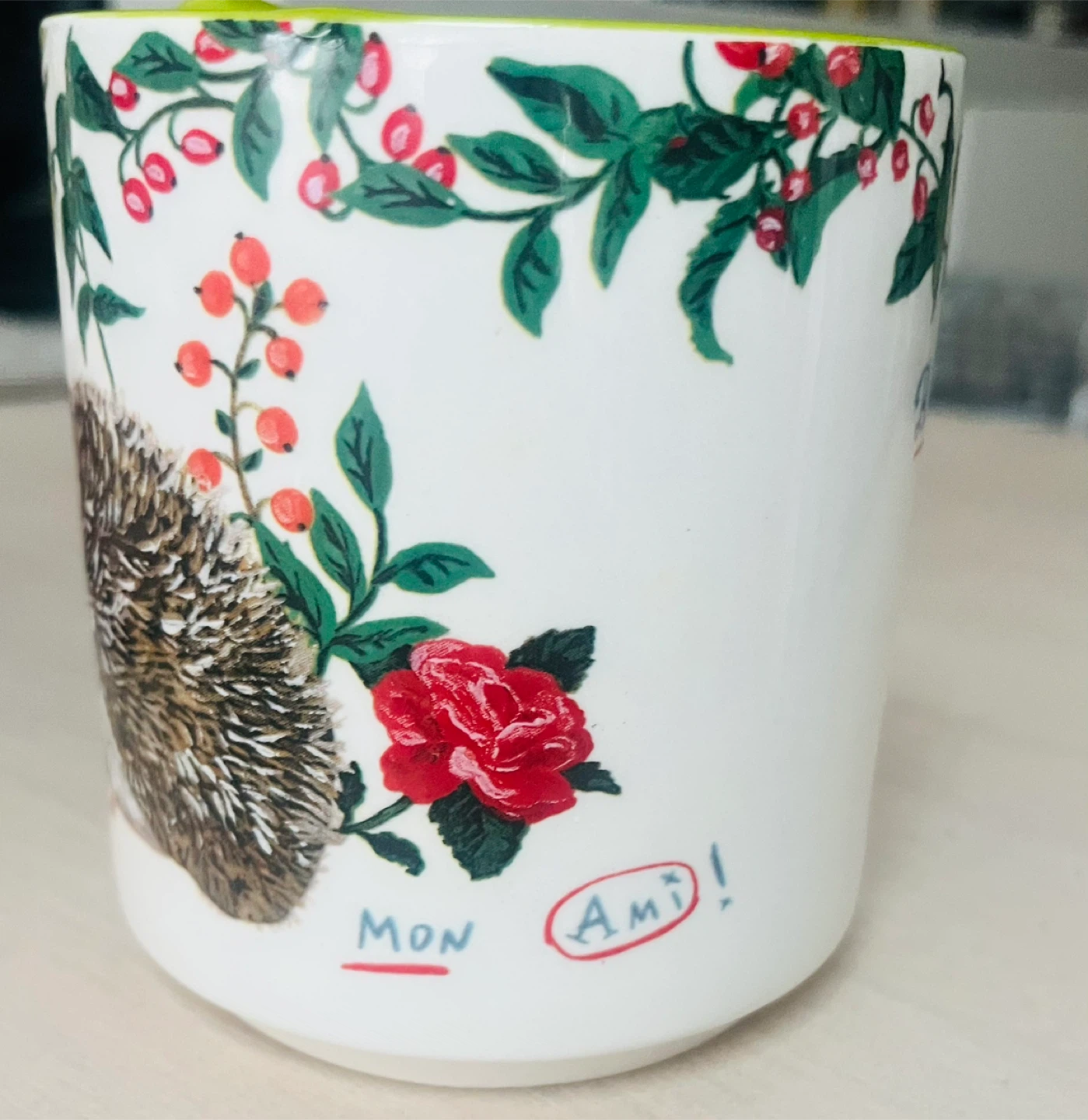Nathalie Lété Anthropologie Hedgehog Mug - photo 3