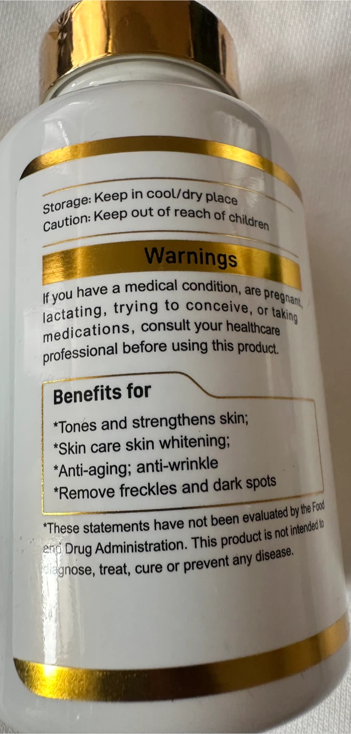 WellnessWays Glutathione 90000mg Skin Whitening Supplement - photo 3