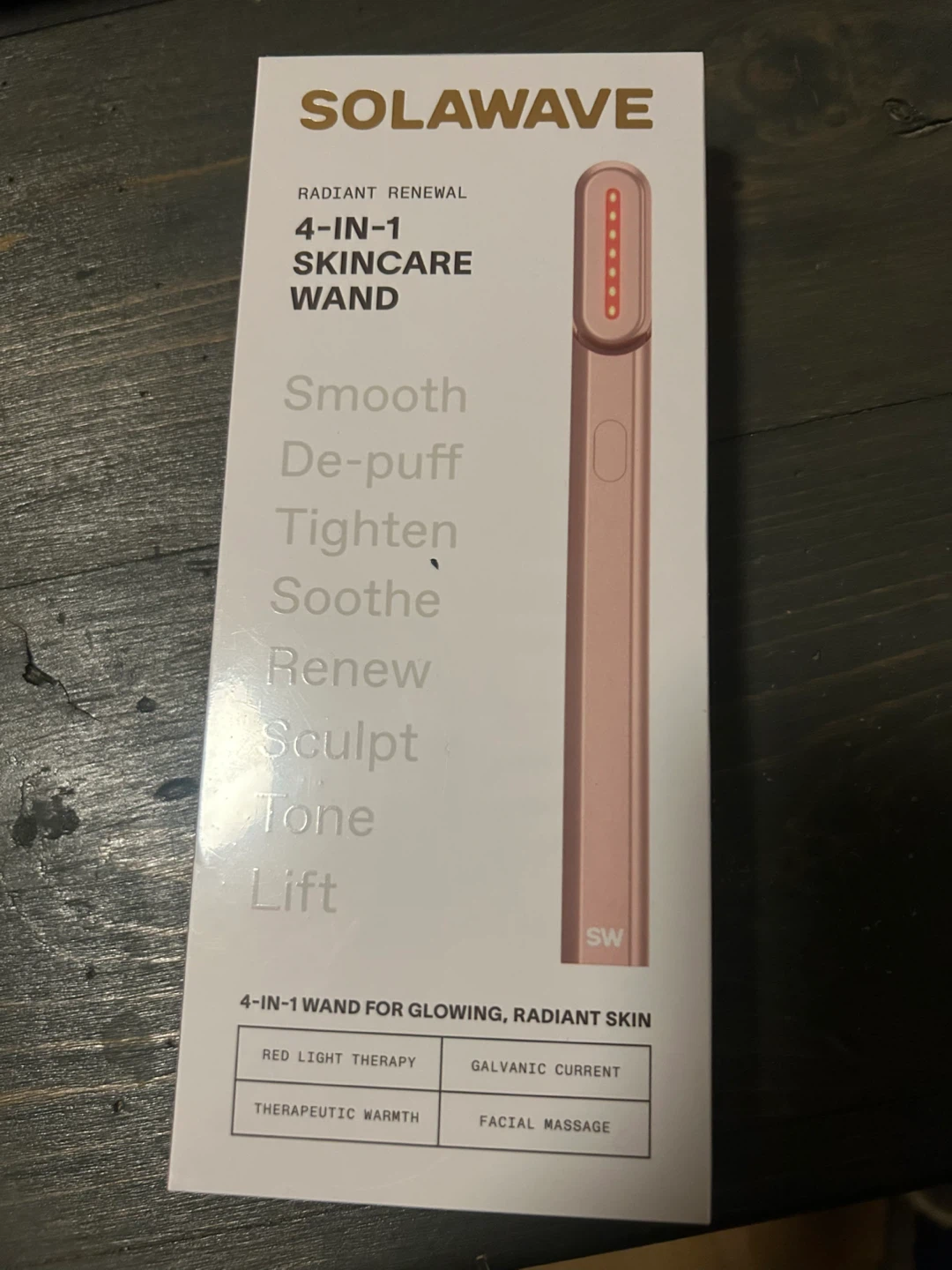 Solawave 4-in-1 Radiant Renewal Skincare Wand