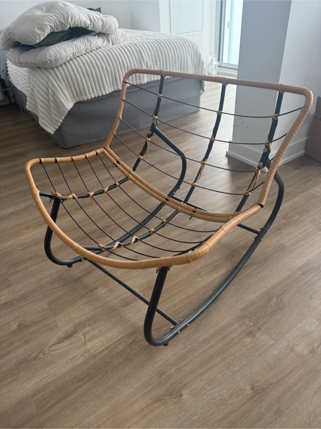 Comfortable Rocking Egg Chair with Cushion - photo 2