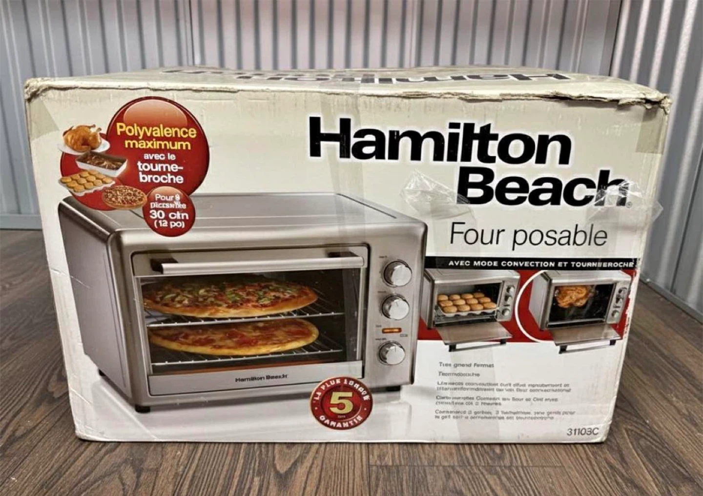 Hamilton Beach Toaster Oven - 12” Pizza