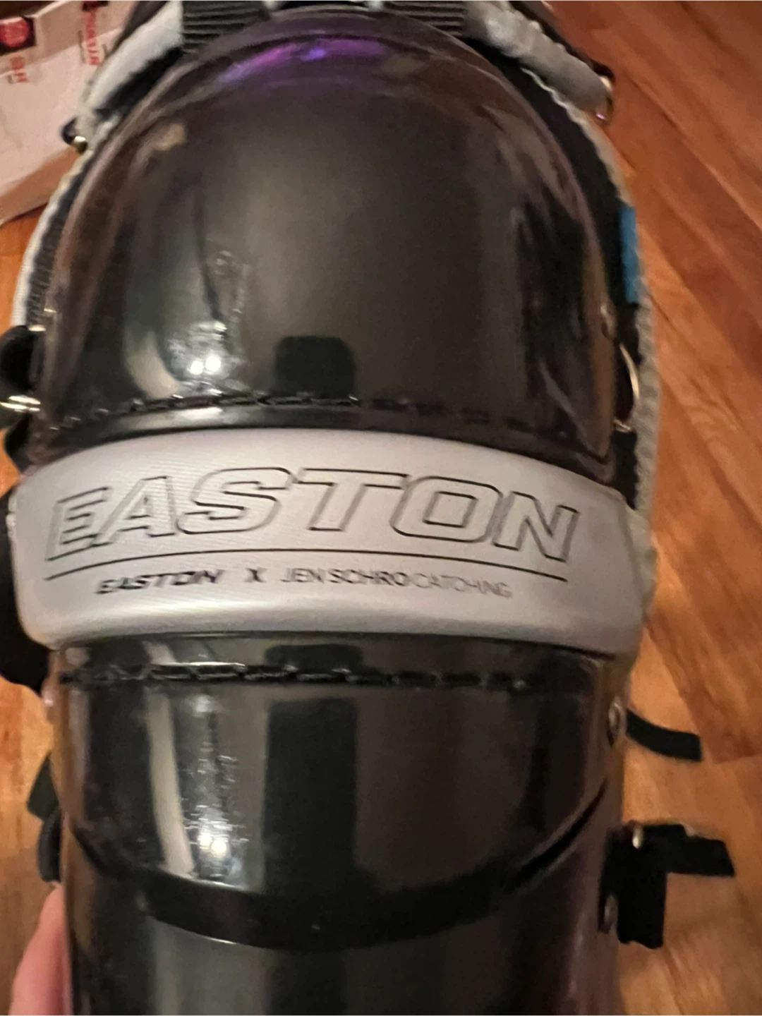 Easton Jen Schro The Fundamental Catcher's Leg Guards & Helmet - photo 2
