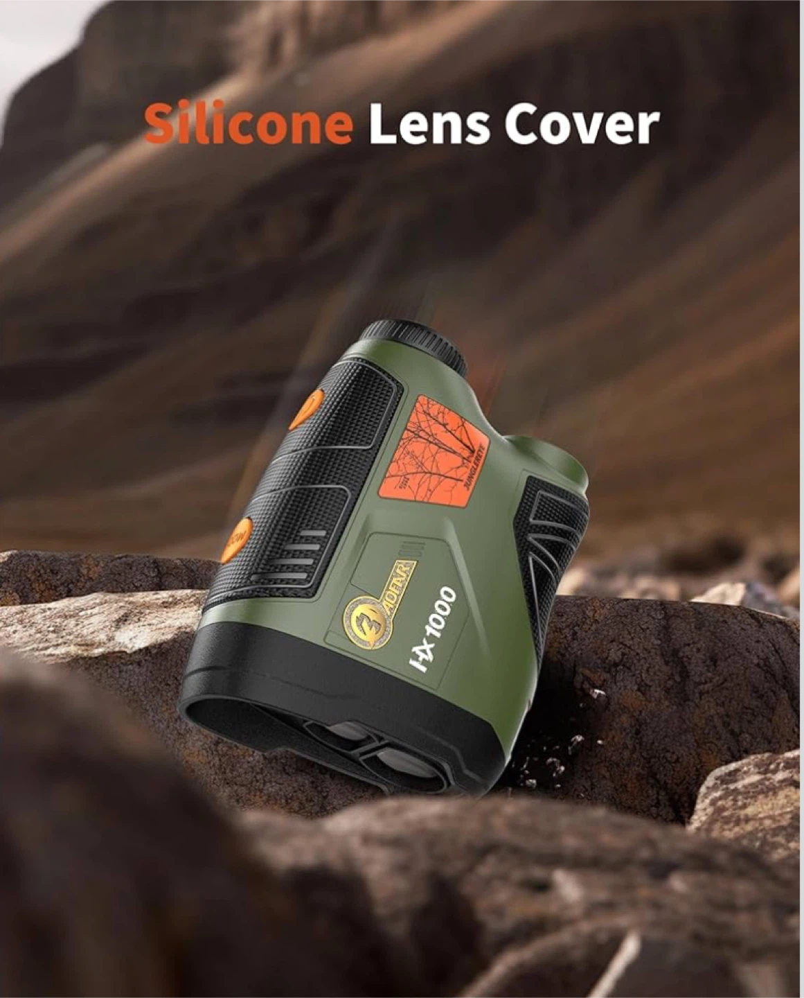 AOFAR HX1000 Hunting Range Finder - 1000 Yards, 6X Magnification - photo 5