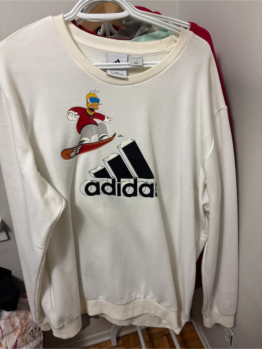 Adidas The Simpsons Crewneck Sweatshirt