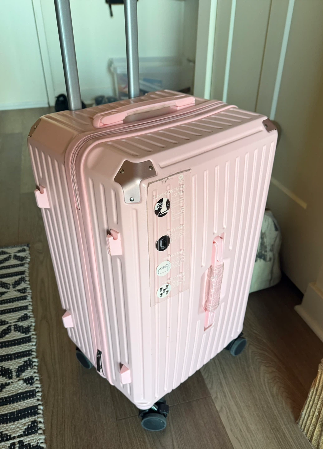 Pink Hardside Luggage - 20" Carry-On