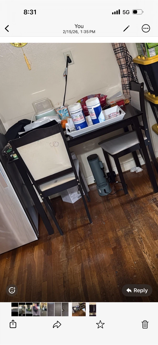 Set of 4 chairs Black Dining - photo 2