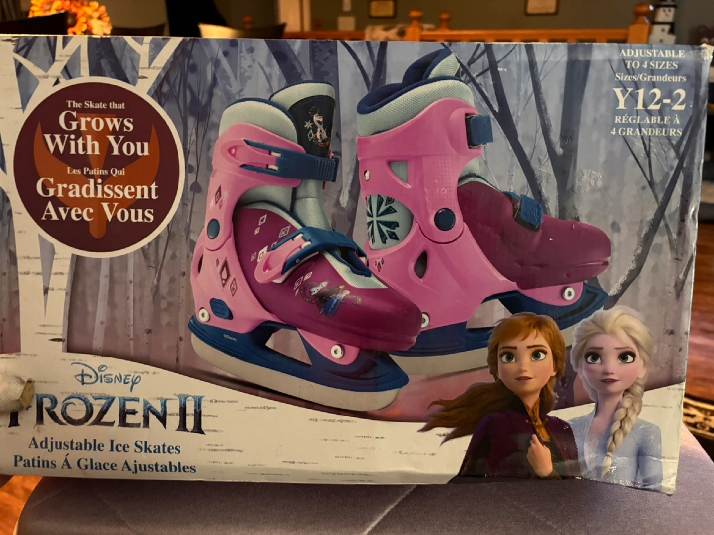 Disney Frozen II Adjustable Ice Skates Y12-2 - photo 2