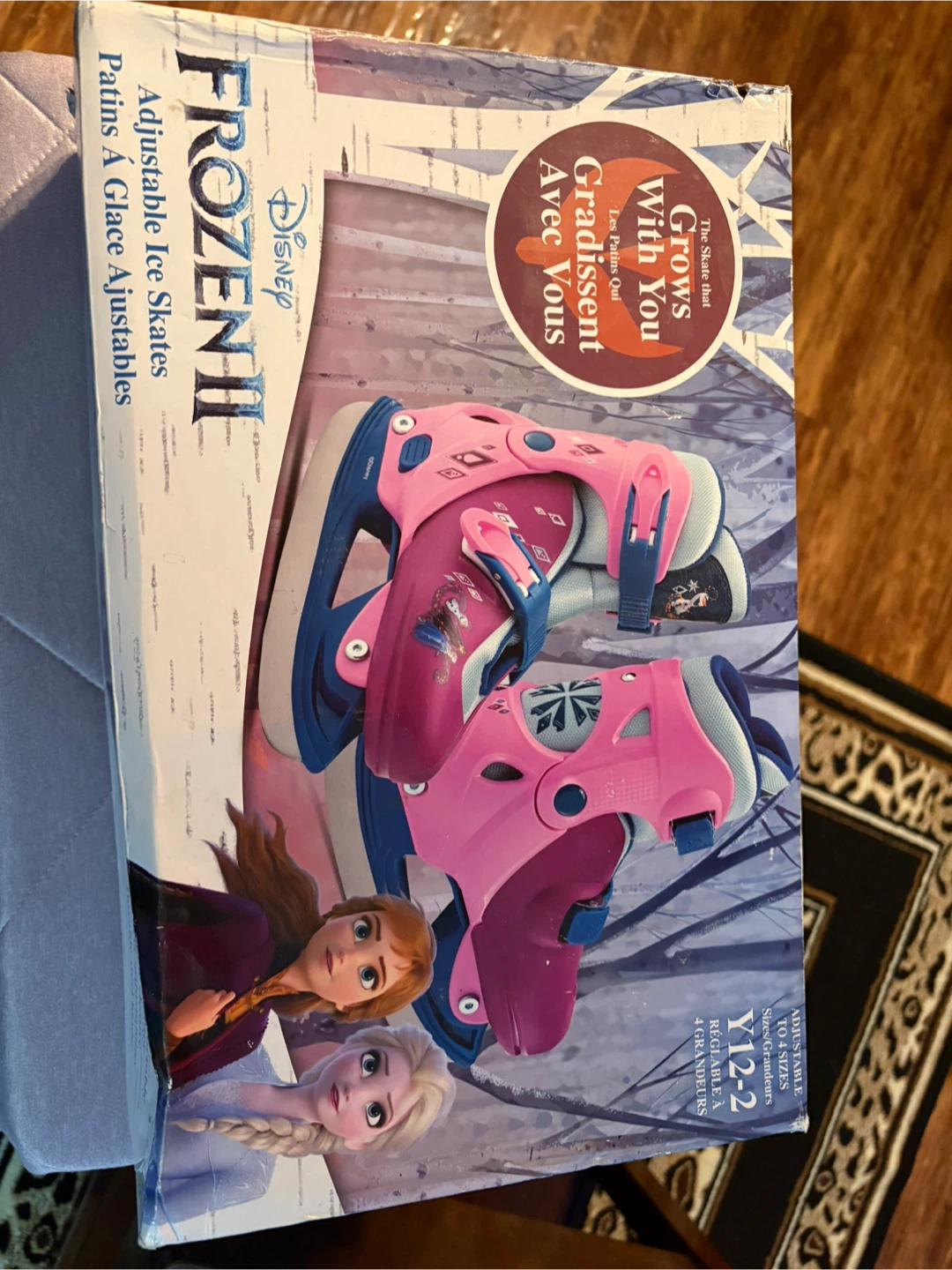 Disney Frozen II Adjustable Ice Skates Y12-2