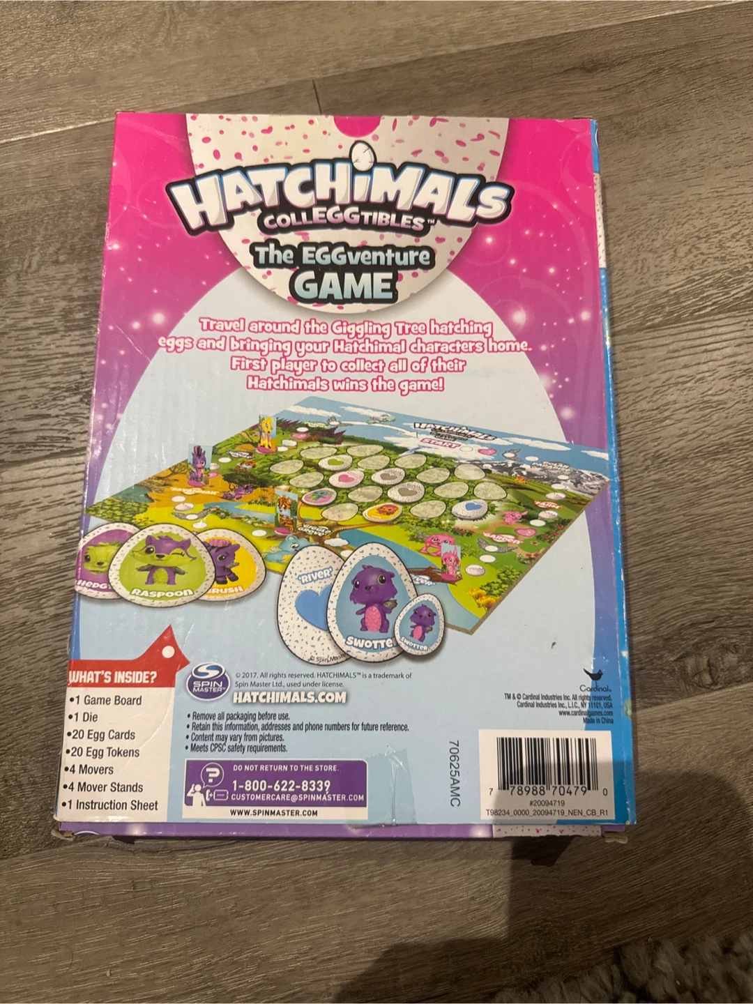 Hatchimals Collectibles The Eggventure Game Board Game - photo 2