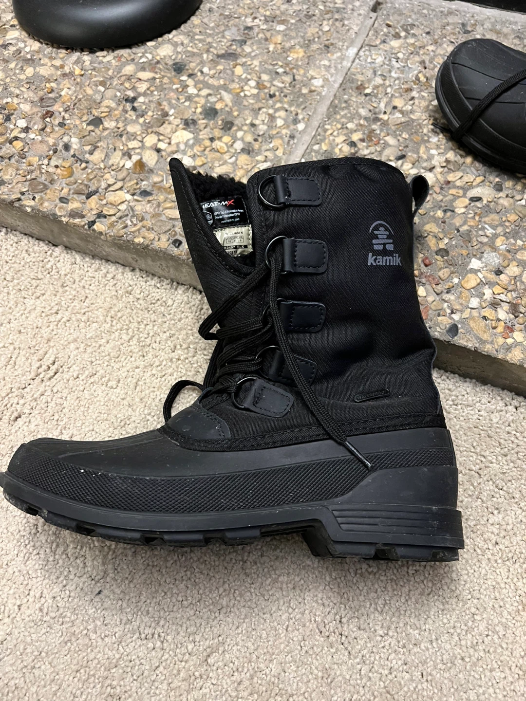 Kamik William N Men's Winter Boots - Black, Size 10 - photo 3