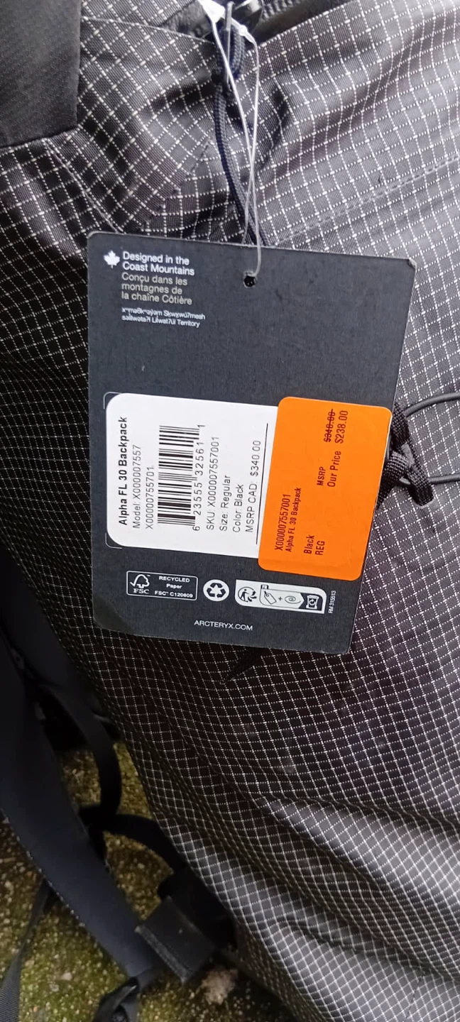 Arc'teryx Alpha FL 30 Backpack - photo 2