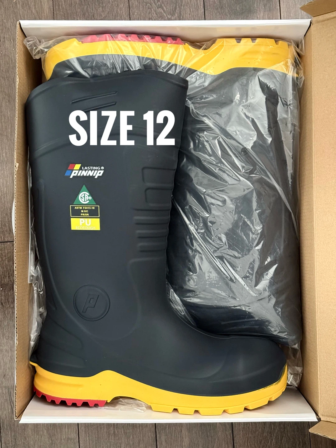 BRAND NEW Men's Size 12 CSA Steel Toe Work Safety Boots