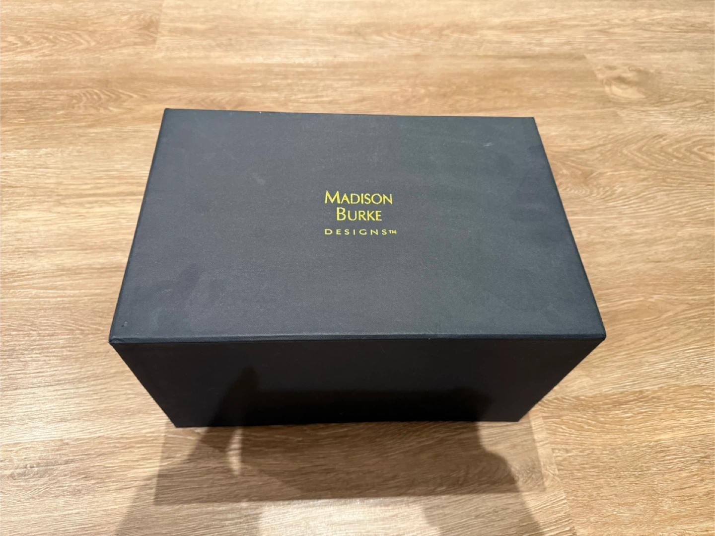 Madison Burke Designs Red Leather Jewelry Box with Mirror
